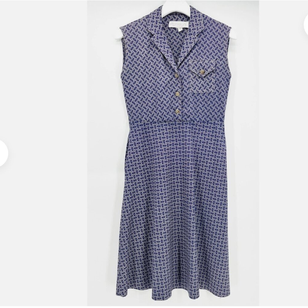 dress size S Navy Blue Sleeveless Union Label
